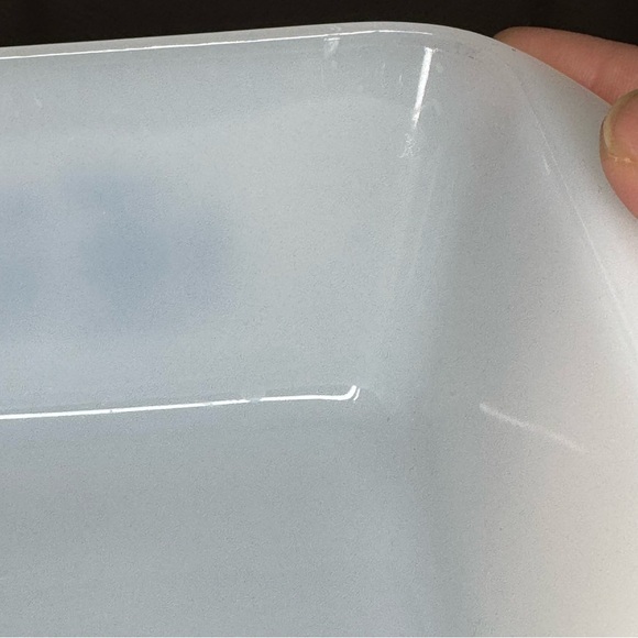GLASSBAKE Casserole Glass Pan Loaf Pan Loaf Bread or Meat Loaf  Vintage GUC - Picture 7 of 16